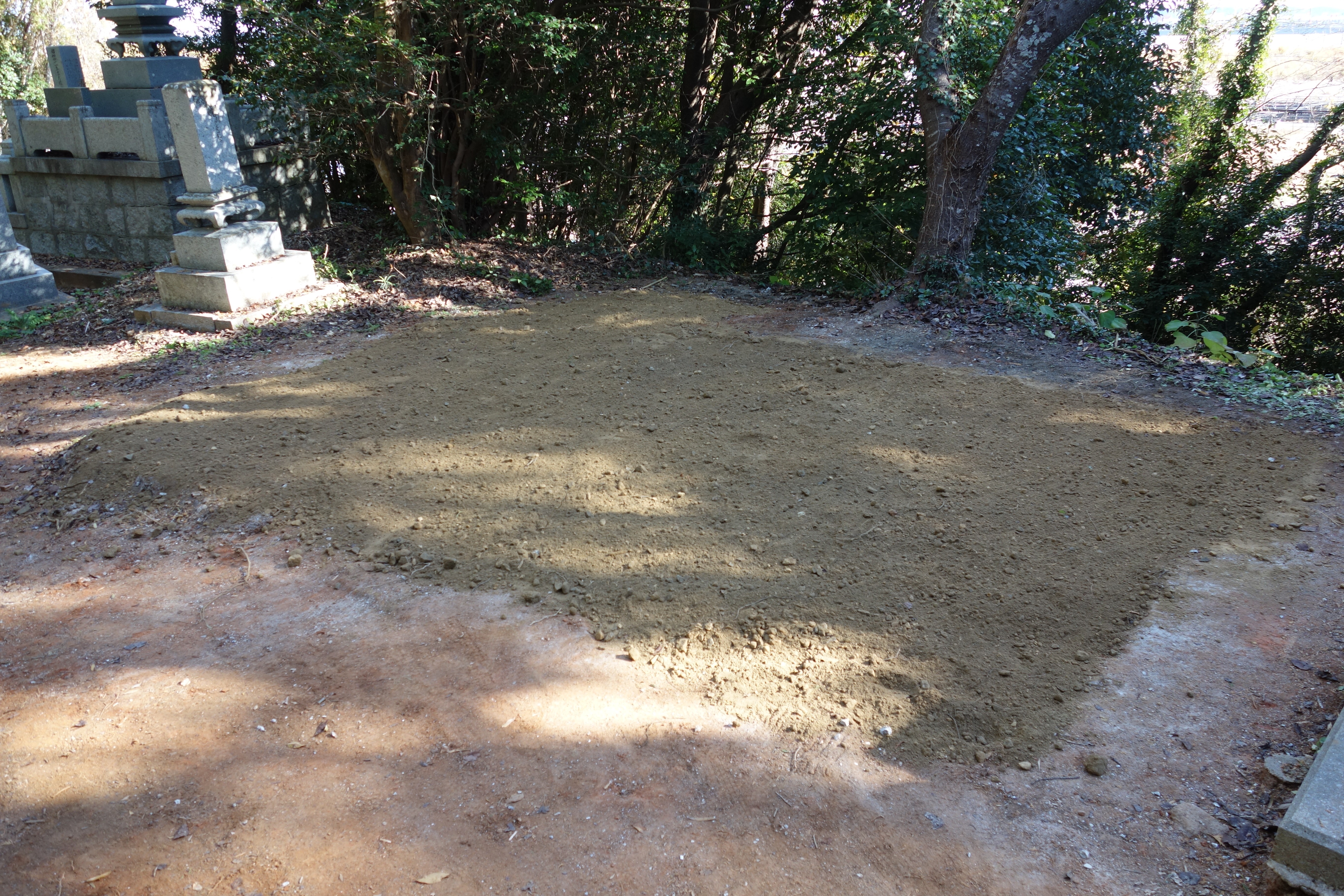 行橋市下検地 墓じまい施工後