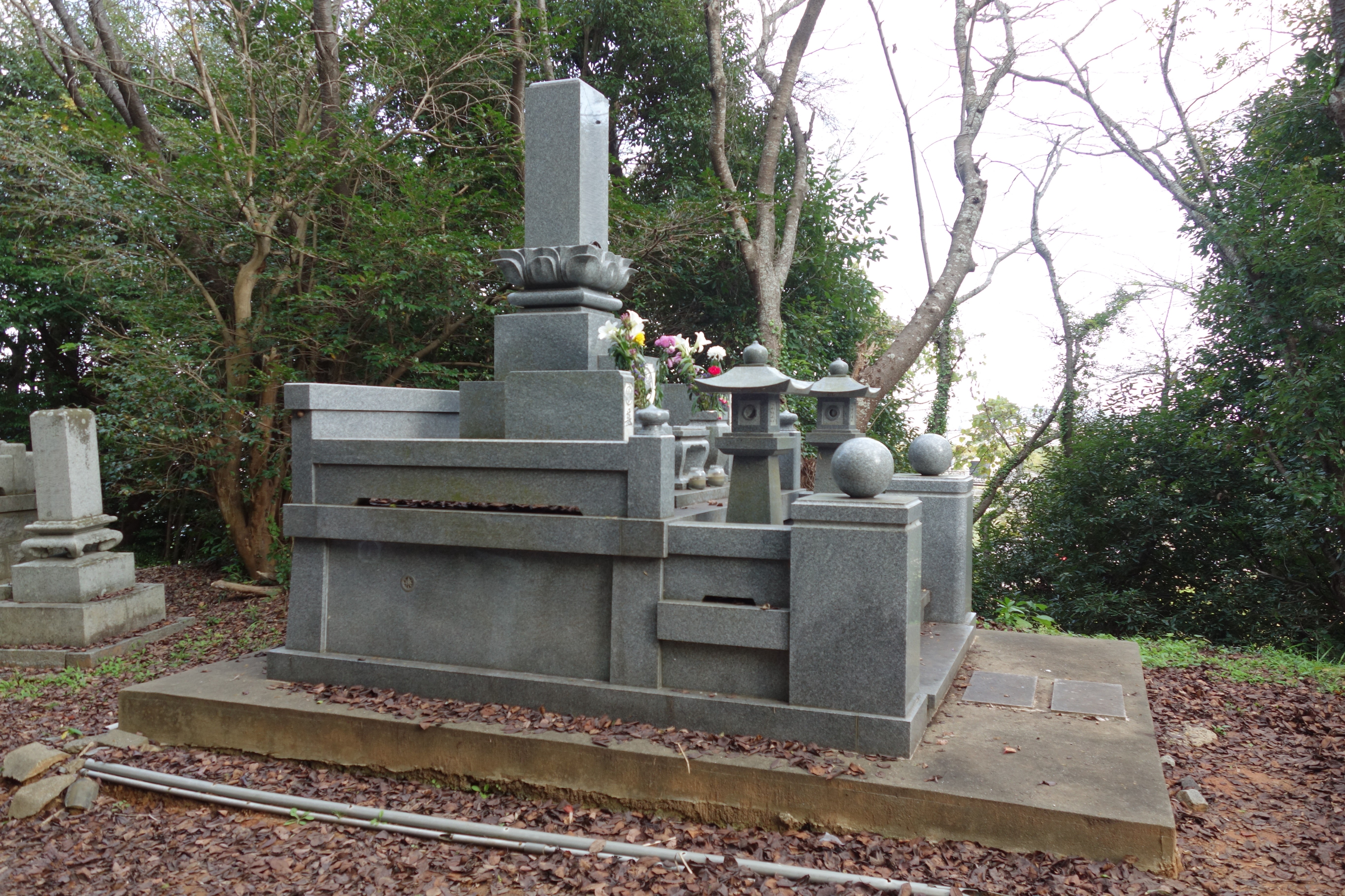 行橋市下検地 墓じまい施工前