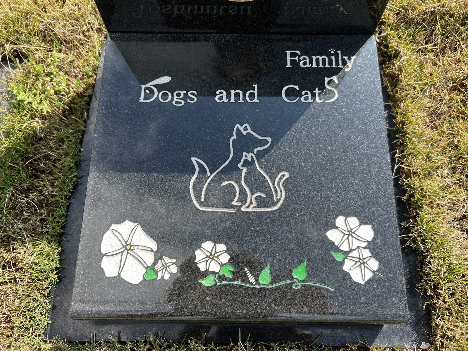 ペット区画 Dogs and Cats Family プレート