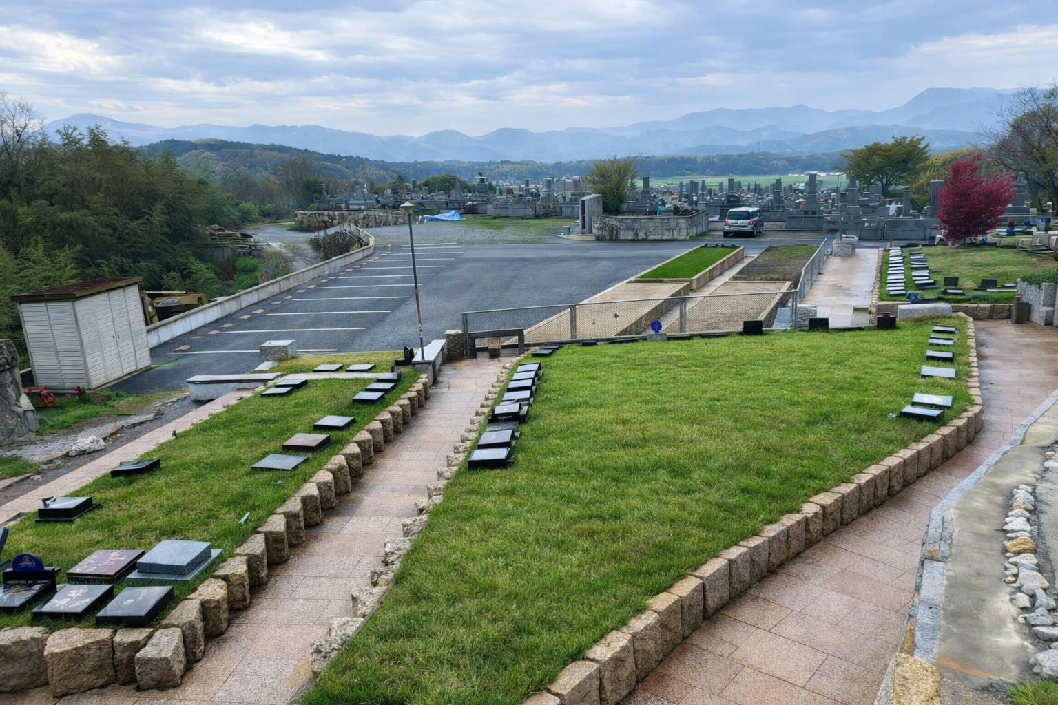 大将山霊苑 ペット区画エリア全景