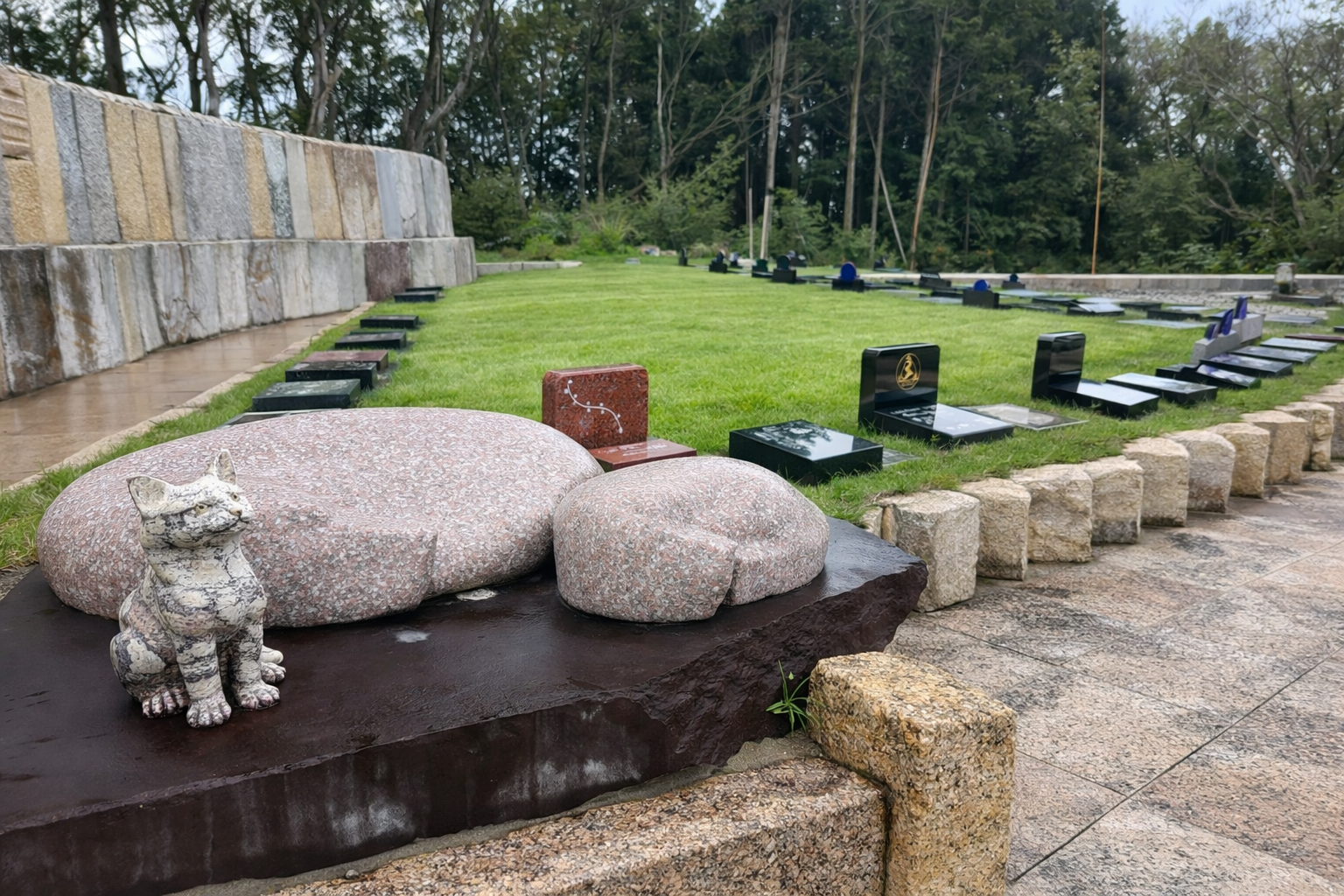 大将山霊苑 ペットと一緒に入れる樹木葬区画 入口